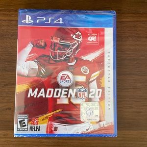 Madden ‘20 for PS4 (unopened)